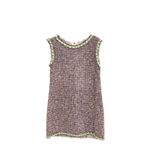 Vestido-Dolce---Gabbana-Infantil-Tweed-Rose