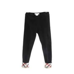 Calça Legging Burberry Infantil Preta