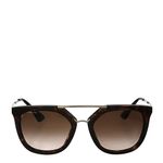 Oculos-Prada-Acetato-Marrom-E-Metal-Dourado