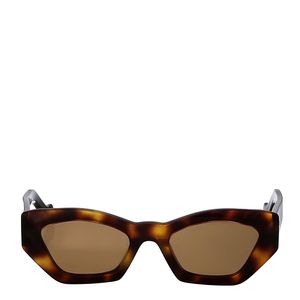 Óculos Loewe Cats Eye Acetato Marrom