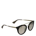 Oculos-Prada-Acetato-Preto-Lente-Espelhada-E-Metal-Dourado