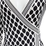 Vestido-Diane-Von-Furstenberg-Wrap-Estampa-Preto-e-Branco