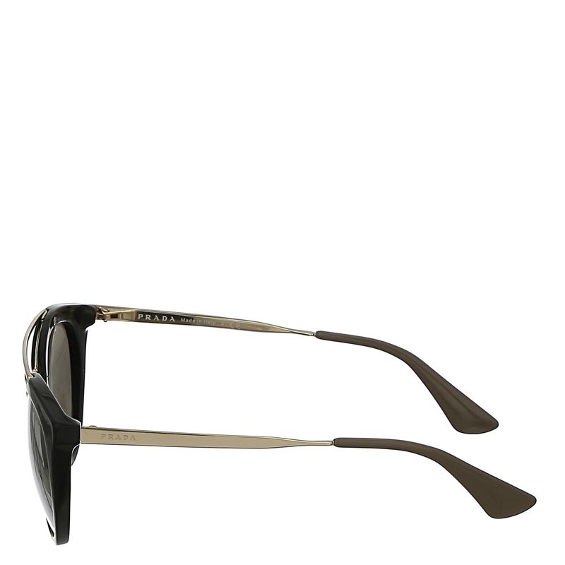 Oculos-Prada-Acetato-Preto-Lente-Espelhada-E-Metal-Dourado