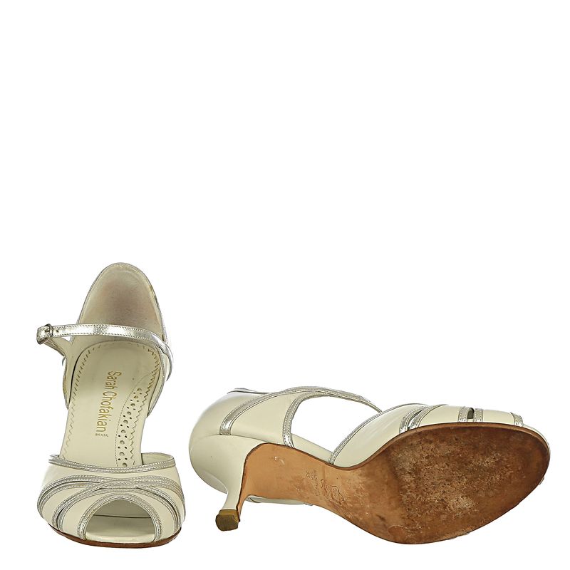 Sapato-De-Salto-Sarah-Chofakian-Prateado-e-Couro-Branco