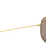 Oculos-Ray-Ban-Aviator-Large-Metal-Dourado-e-Espelhado-Verde