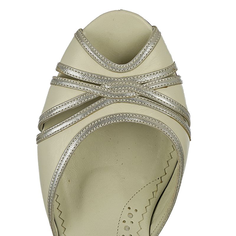 Sapato-De-Salto-Sarah-Chofakian-Prateado-e-Couro-Branco