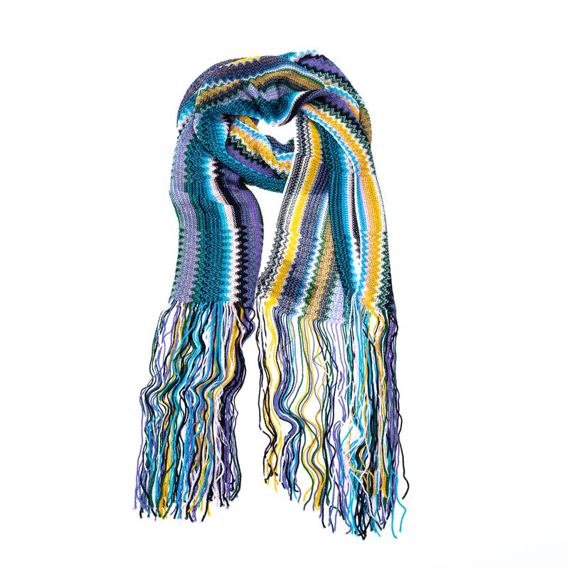 Cachecol-Missoni-Trico-Azul-e-Amarelo
