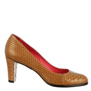 Scarpin Zeferino Meg Phyton Caramelo