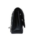 Bolsa-Chanel-Double-Flap-Maxi-Lambskin-Preta