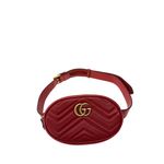 Pochete-Gucci-GG-Marmont-Vermelha