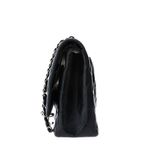 Bolsa-Chanel-Double-Flap-Maxi-Lambskin-Preta