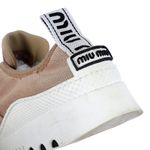 Tenis-Miu-Miu-Slip-On-Tecido-Bege-e-Pedrarias