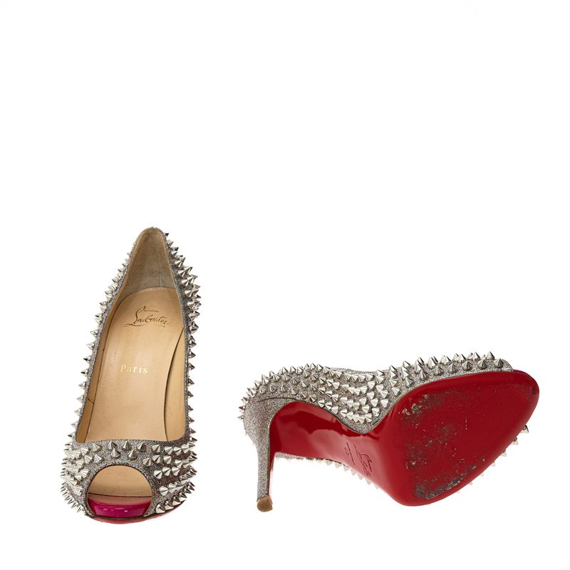 68929-Peep-Toe-Christian-Louboutin-Spikes-Glitter-5