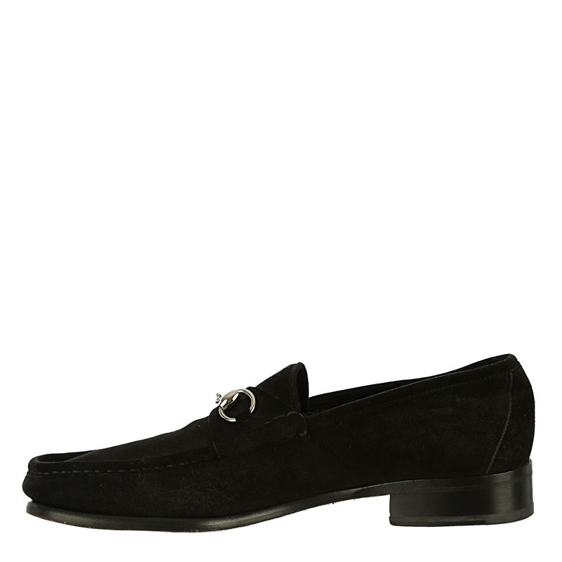 80442-Sapato-Gucci-Masculino-Camurca-Preto-Fivel-Prateada-3