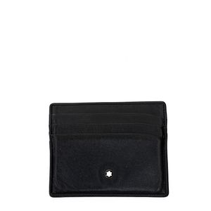 Porta Cartão Montblanc Couro Preto
