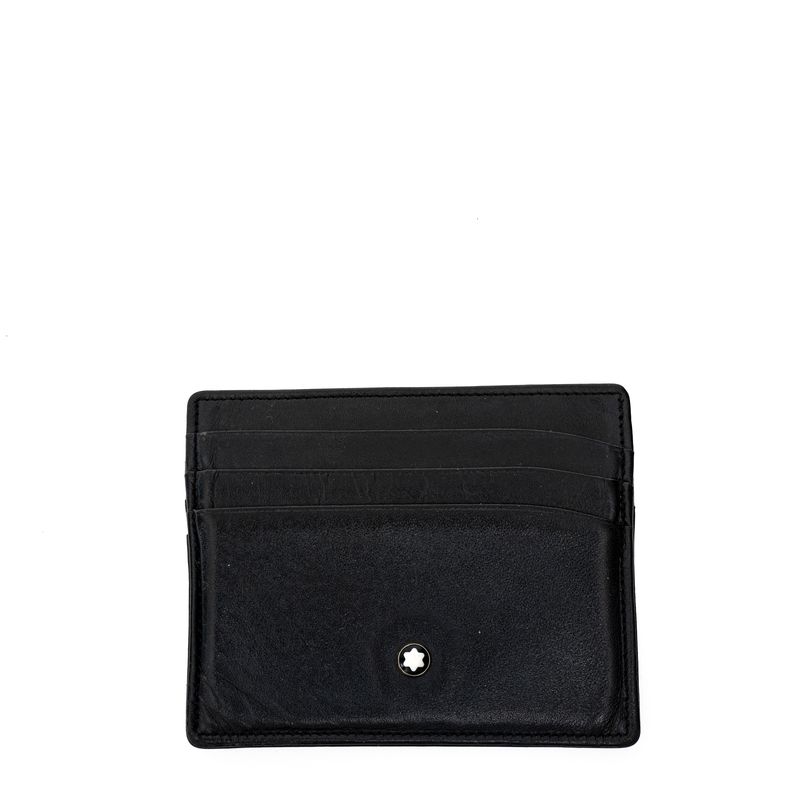 Porta-Cartao-Montblanc-Couro-Preto-
