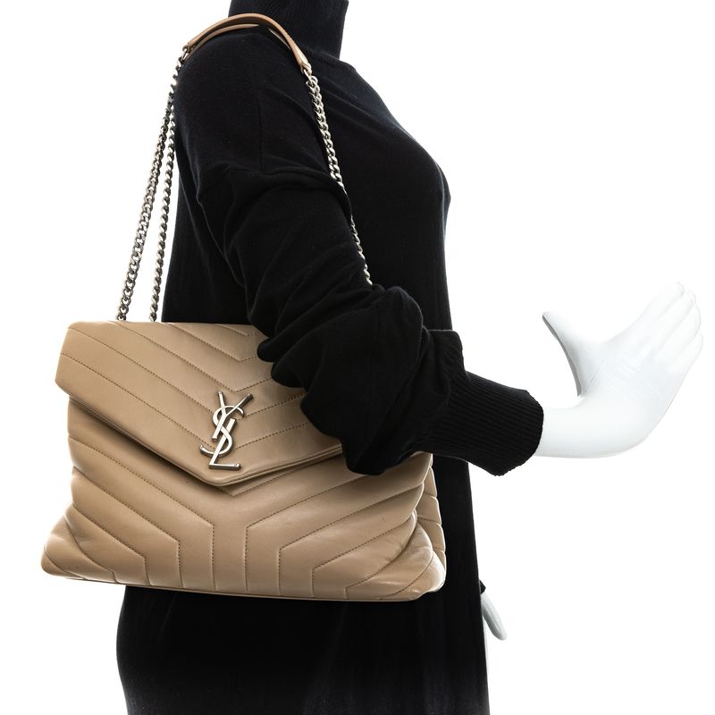 Bolsa-Saint-Laurent-Lou-Lou-Media-Bege