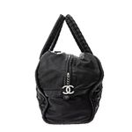 Bolsa-Chanel-Bowler-Hidden-Chain-Couro-Preto