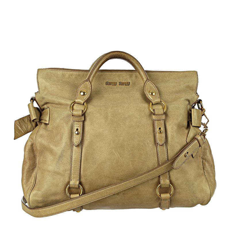 Bolsa-Miu-Miu-Bow-Vitello-Lux-Bege