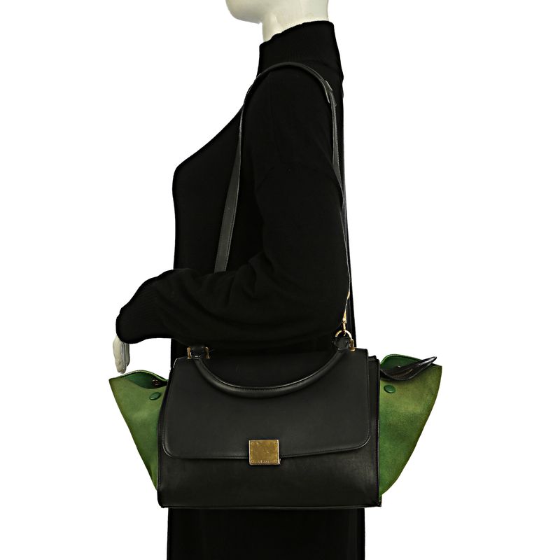 Bolsa-Celine-Trapeze-Pequena-Tricolor