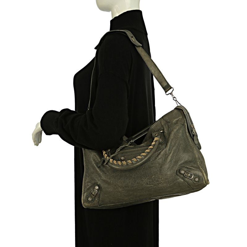 Bolsa-Balenciaga-Classic-City-Cinza