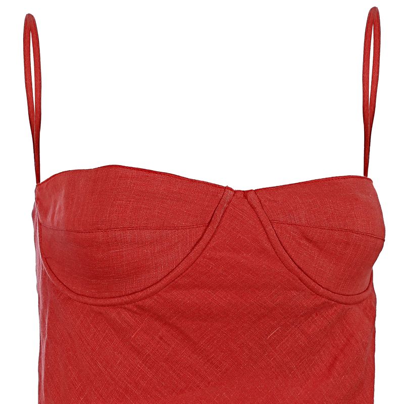 Vestido-Piu-Brand-Linho-Vermelho