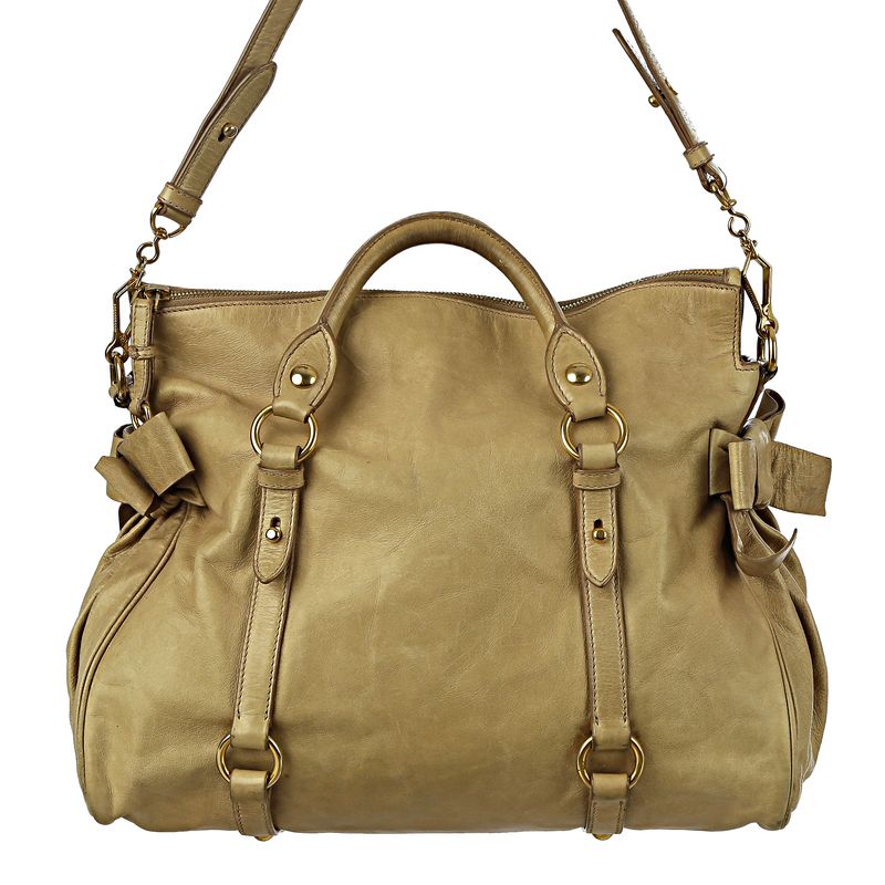 Bolsa-Miu-Miu-Bow-Vitello-Lux-Bege