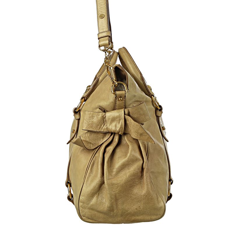 Bolsa-Miu-Miu-Bow-Vitello-Lux-Bege