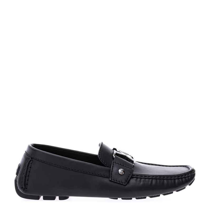 Mocassim-Louis-Vuitton-Couro-Preto