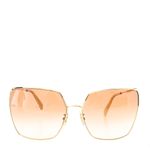 Oculos-Celine-Quadrado-Armacao-Dourada-Lente-Marrom