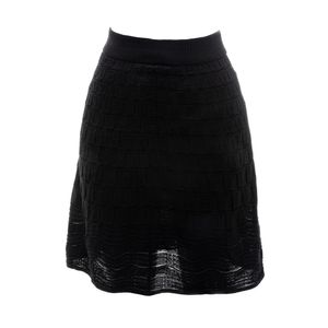 Saia Missoni Tricô Preto
