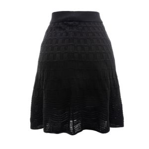 Saia Missoni Tricô Preto