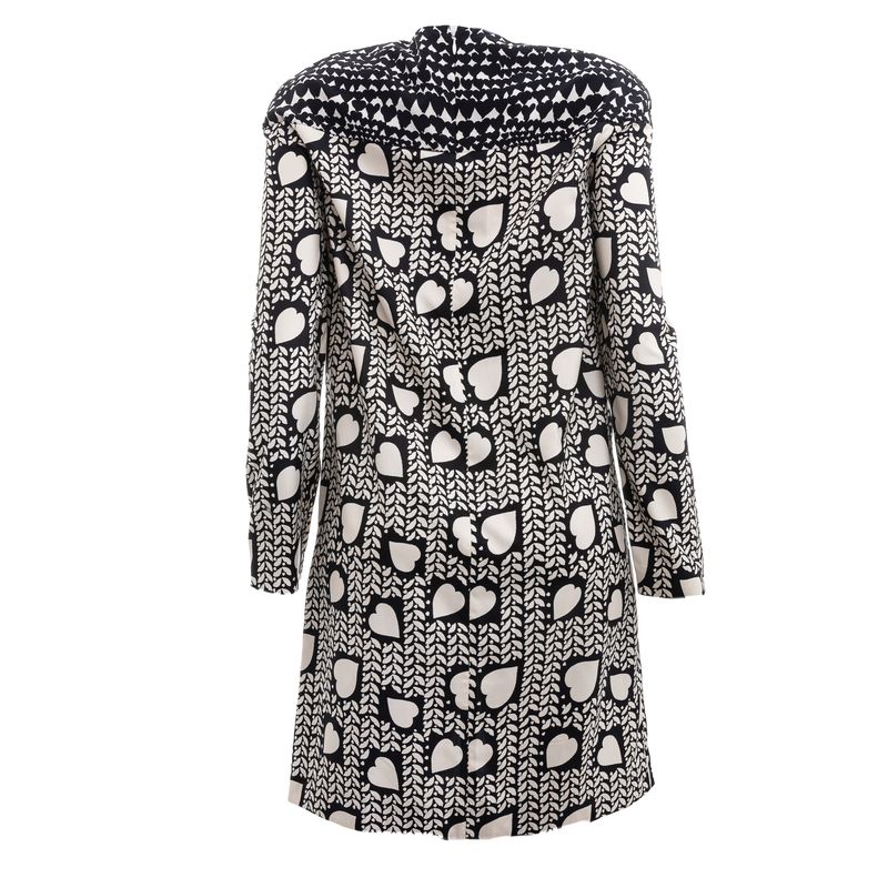 Vestido-Stella-McCartney-Preto-e-Branco-Coracoes