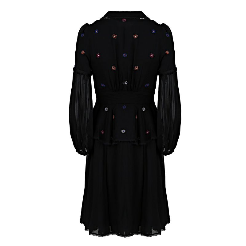 Vestido-Luella-Seda-Preta-e-Bordado-Colorido