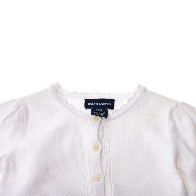 Cardiga-Ralph-Lauren-Infantil-Trico-Branco