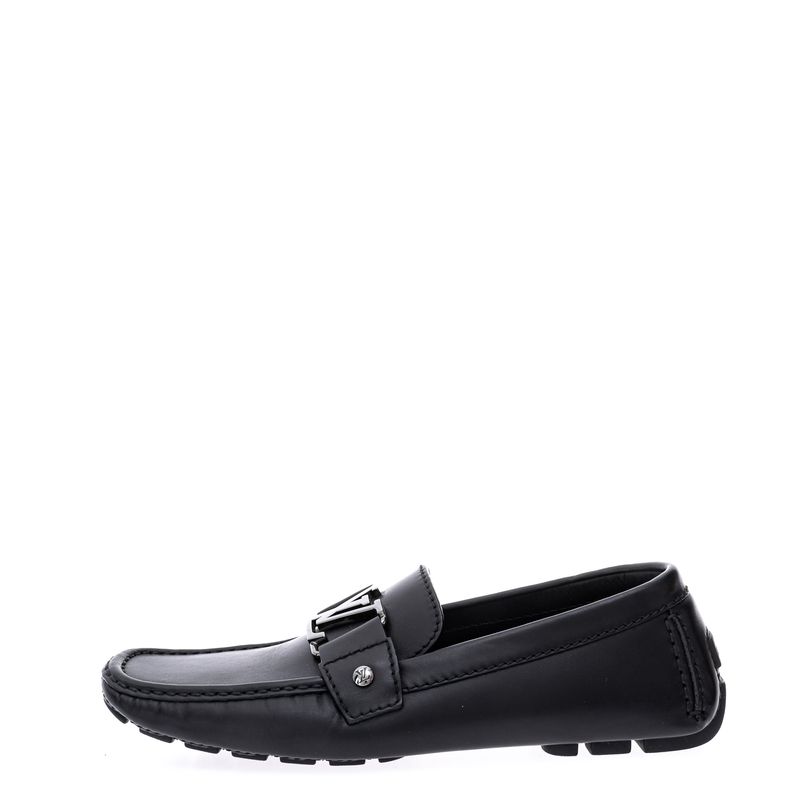 Mocassim-Louis-Vuitton-Couro-Preto