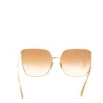 Oculos-Celine-Quadrado-Armacao-Dourada-Lente-Marrom