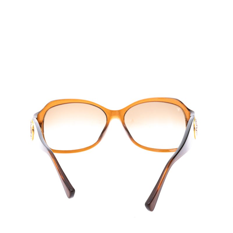 Oculos-Louis-Vuitton-Acetato-Glitter-Marrom
