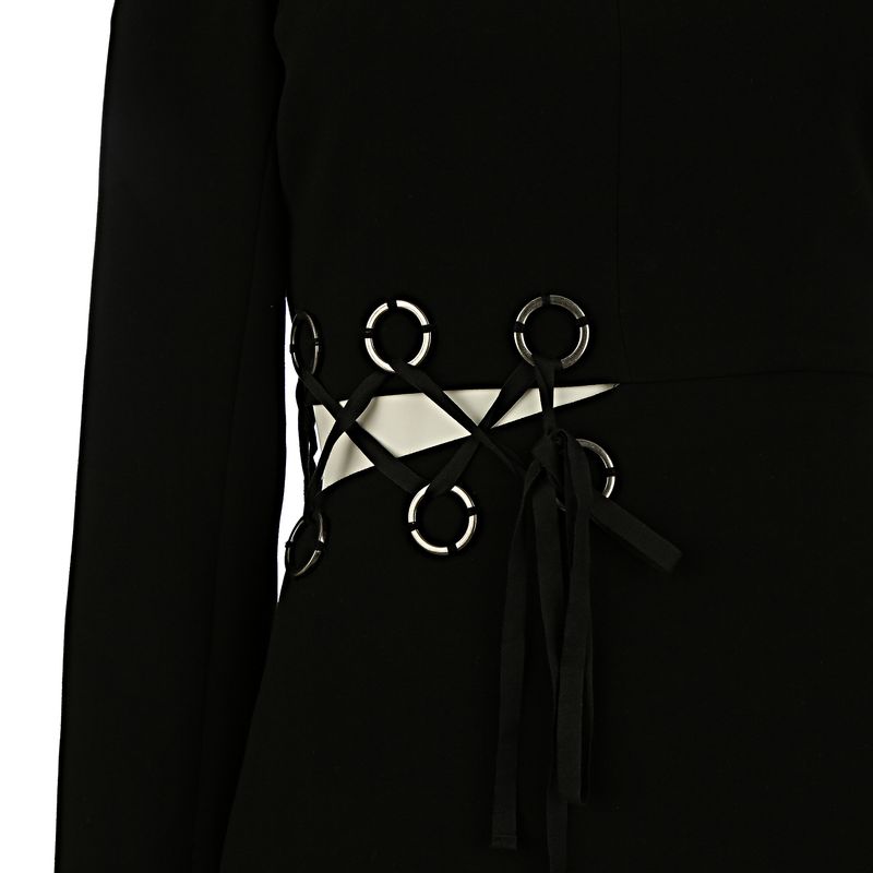 Vestido-NK-Preto-com-Abertura-e-Amarracao-Cintura
