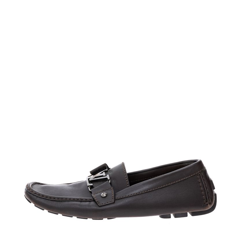 Mocassim-Louis-Vuitton-Monte-Carlo-Couro-Marrom
