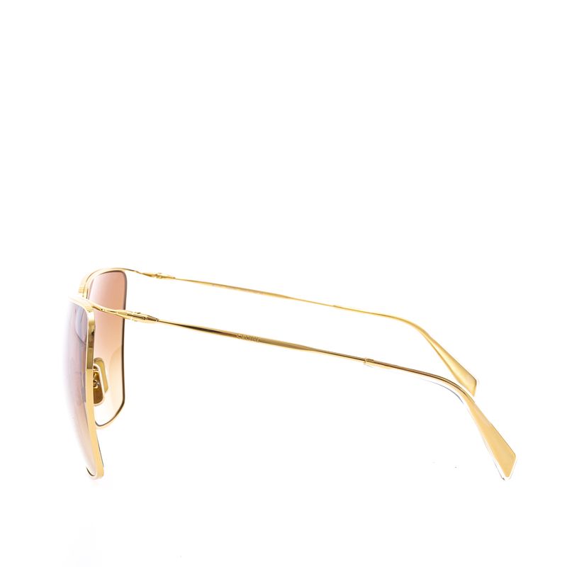 Oculos-Celine-Quadrado-Armacao-Dourada-Lente-Marrom