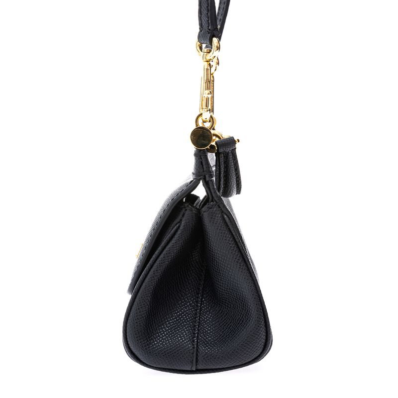 Bolsa-Dolce---Gabbana-Sicily-Micro-Preta
