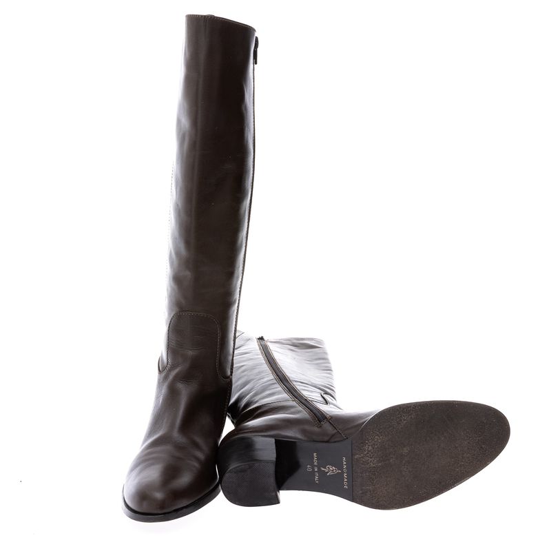 Bota-Carel-Cano-Alto-Couro-Marrom
