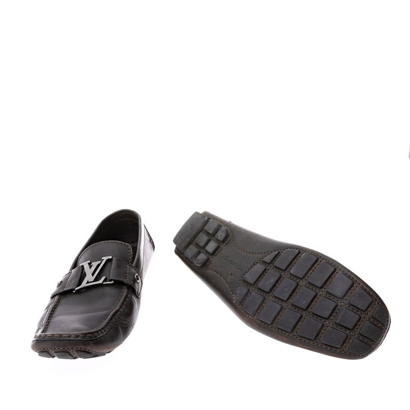 Mocassim-Louis-Vuitton-Monte-Carlo-Couro-Marrom