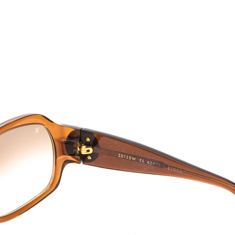 Oculos-Louis-Vuitton-Acetato-Glitter-Marrom