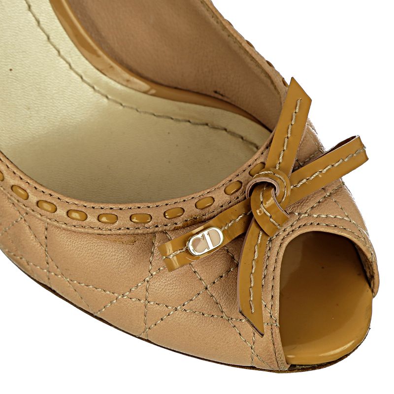 Peep-Toe-Christian-Dior-Cannage-Rosa