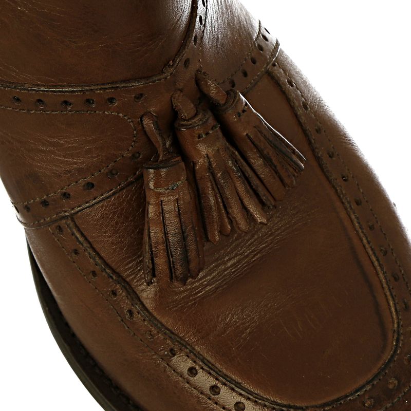 Bota-Sarah-Chofakian-Couro-Marrom-Cano-Baixo