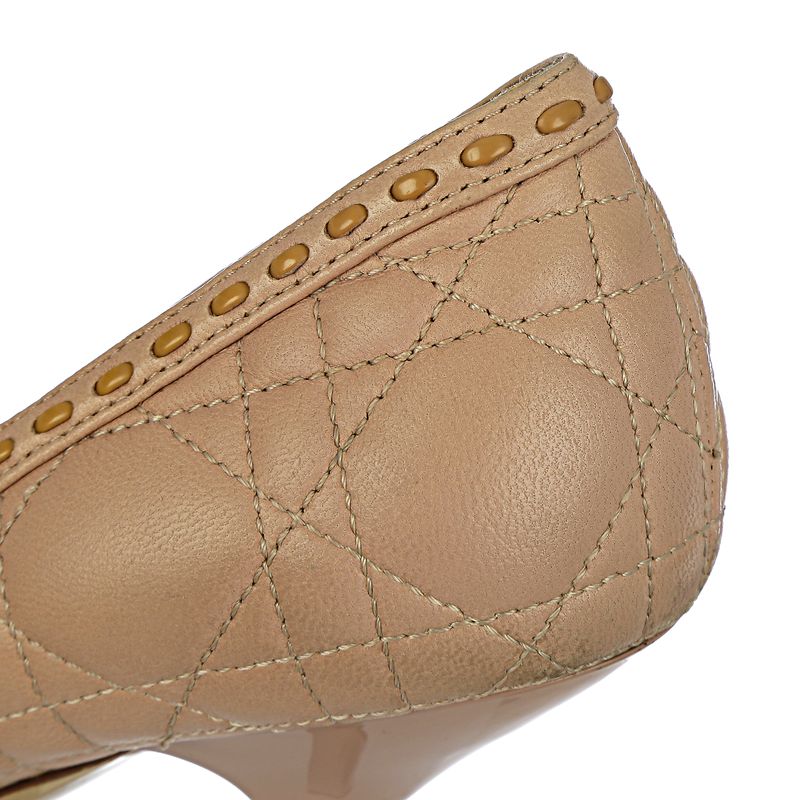 Peep-Toe-Christian-Dior-Cannage-Rosa