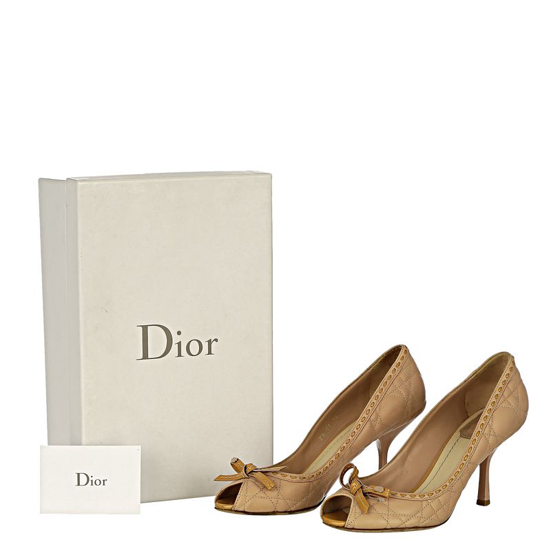 Peep-Toe-Christian-Dior-Cannage-Rosa