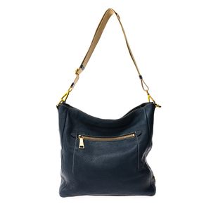 Bolsa Prada Transversal Vitello Daino Azul Marinho